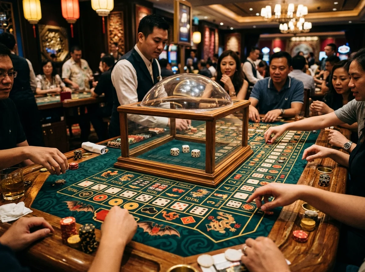 Sic Bo at Fastpay online casino table games